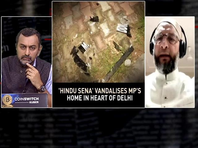 "BJP Can End This Nonsense If It Wants": Asaduddin Owaisi On Vandalism "BJP Can End This Nonsense If It Wants": Asaduddin Owaisi On Vandalism