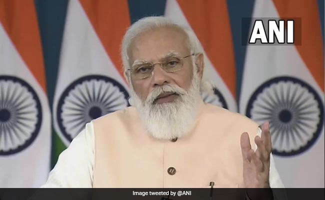 PM Modi Says "A Political Party Got Fever" Seeing India Set Vaccine World Record
