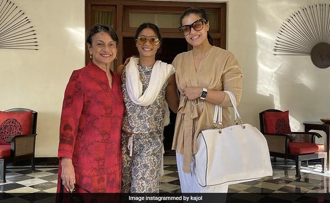 Pic From Kajol, Tanishaa Mukerji And Tanuja's "Best Holiday Together So Far"