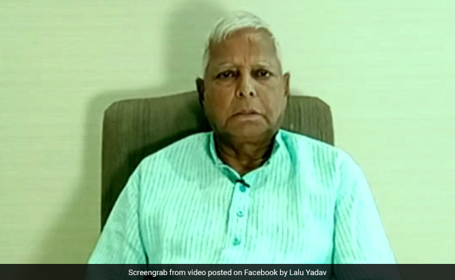 Court Won't Defer Framing Of Charges Against Lalu Prasad Yadav In Land Scam
