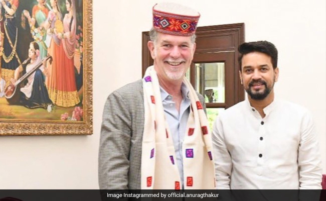 Anurag Thakur's Gift To Netflix Co-Founder: The Bhagavad Gita