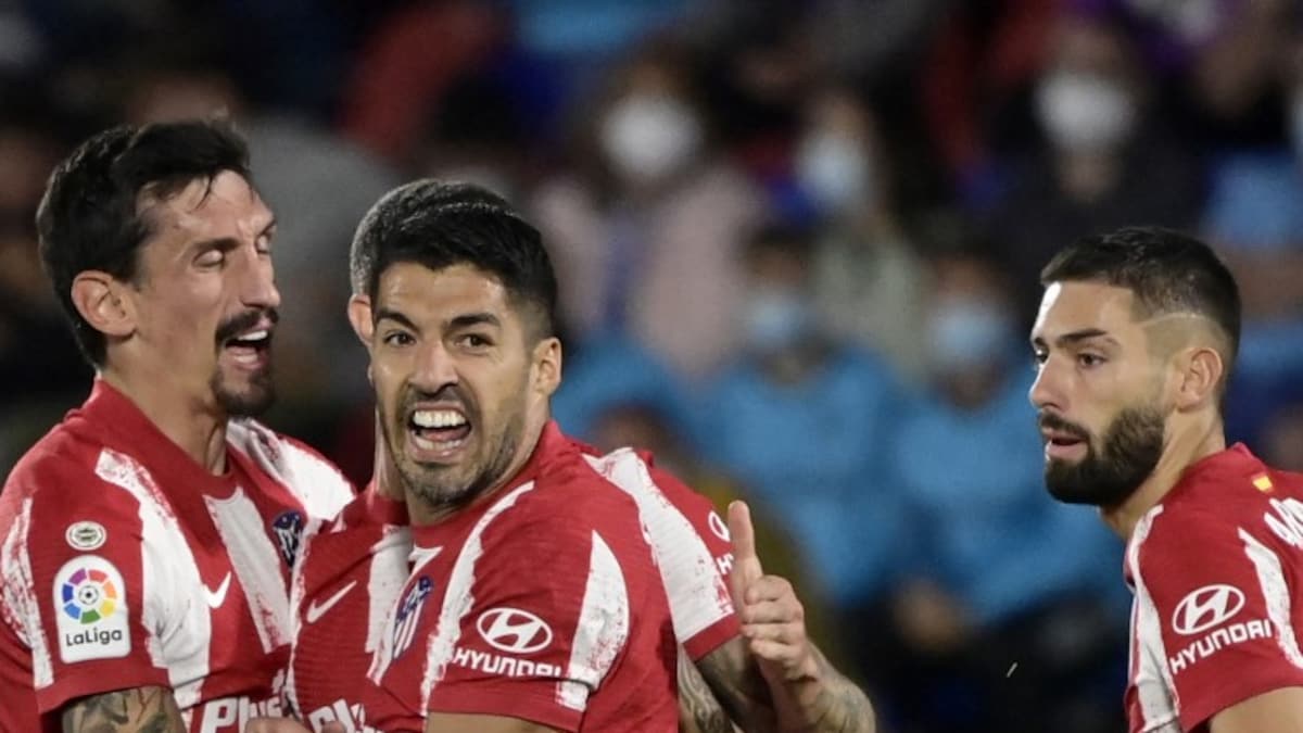 La Liga: Luis Suarez Fires Atletico Madrid To Top With Late Double vs Getafe