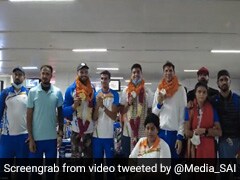 Watch: Indian Paralympic Medallists Return To Grand Welcome