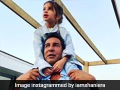 Watch: Wasim Akram Meets His Daughter After Being "10 Months Apart"