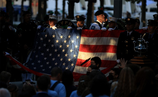 US Honours 9/11 Dead On 20th Anniversary Of World Trade Centre Attacks