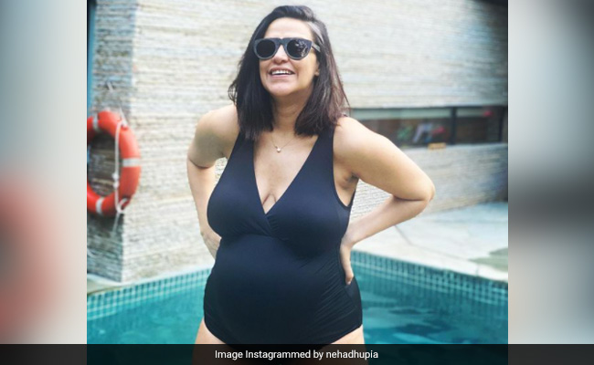 TGIF Mood: Neha Dhupia And Baby Bump In A "Pool Party For Two"