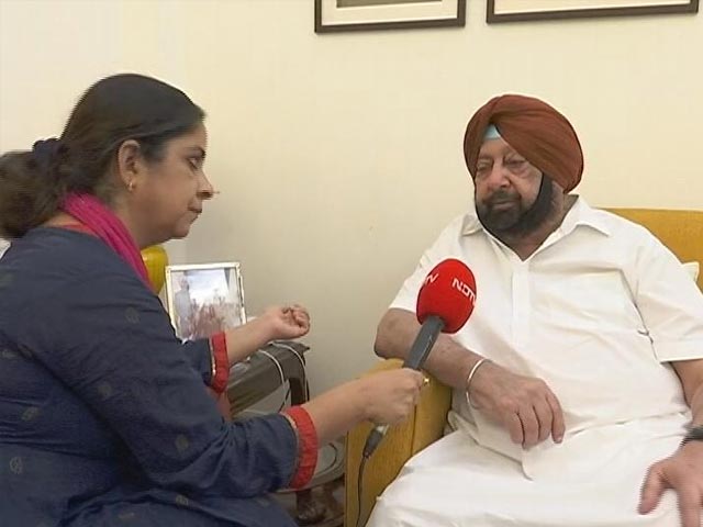 Amarinder Singh To NDTV: "Trust Deficit, Can't Continue (In Congress)"