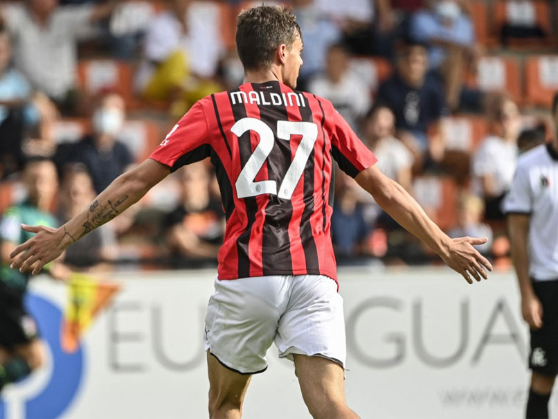 Daniel Maldini Scores Fairytale First Goal As AC Milan Go Top Of Serie A