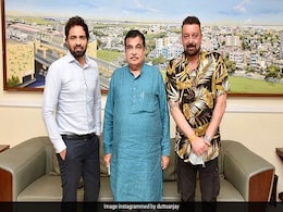 Actor Sanjay Dutt Thanks Nitin Gadkari For "Unconditional Support" In Instagram Post Actor Sanjay Dutt Thanks Nitin Gadkari For "Unconditional Support" In Instagram Post