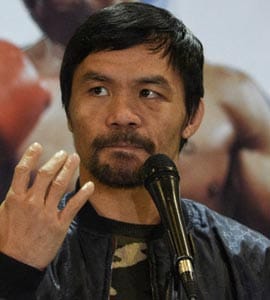 Philippine Superstar Manny Pacquiao Says Retiring From Boxing