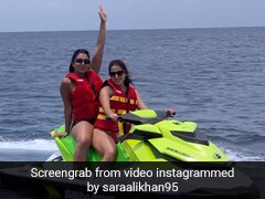 सारा अली खान ने बीच समंदर में की जेट स्की की सवारी, धूम मचा रहा Video