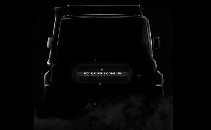 2021 Force Gurkha BS6 Teased Again Ahead Of India Launch