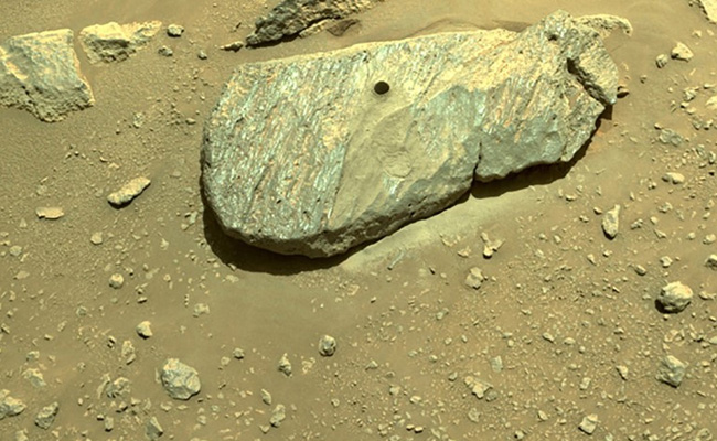 NASA Believes Mars Rover Succeeded In Taking Rock Sample