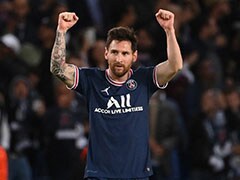 Watch: Messi Scores Maiden PSG Goal In Champions League Game vs Man City