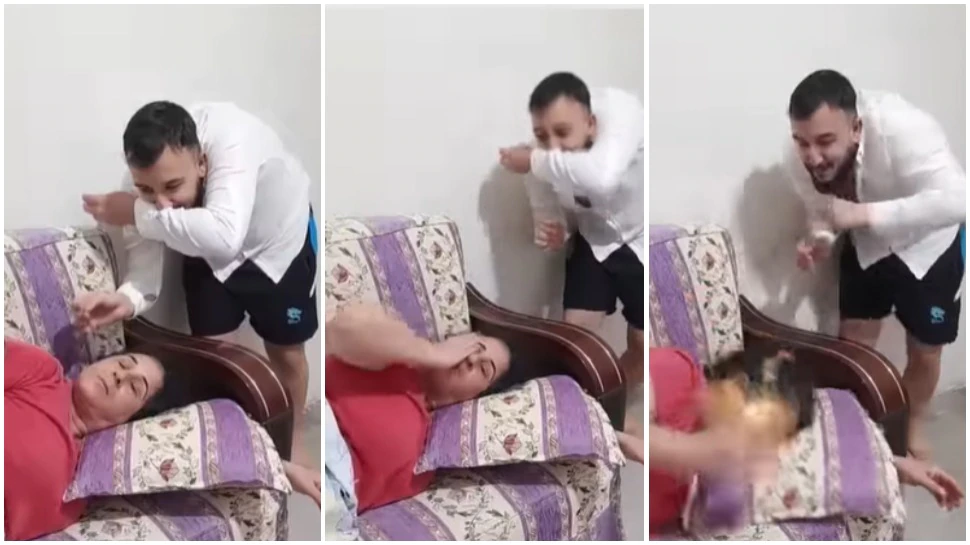 Viral Video: पति ने पत्नी के साथ किया प्रैंक, गलती से पत्नी ने अपने चेहरे पर ही फोड़ दिया अंडा