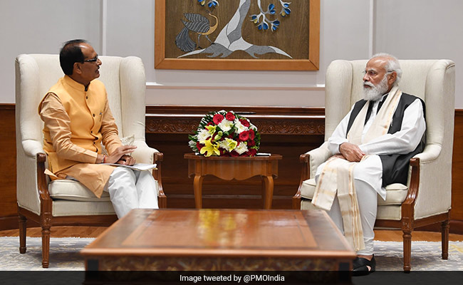 Shivraj Singh Chouhan Meets PM Modi, Discusses Development Issues