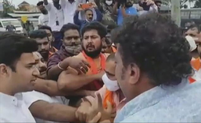 BJP's Tejasvi Surya, Pratap Simha Face Anger Over Temple Demolition In Karnataka