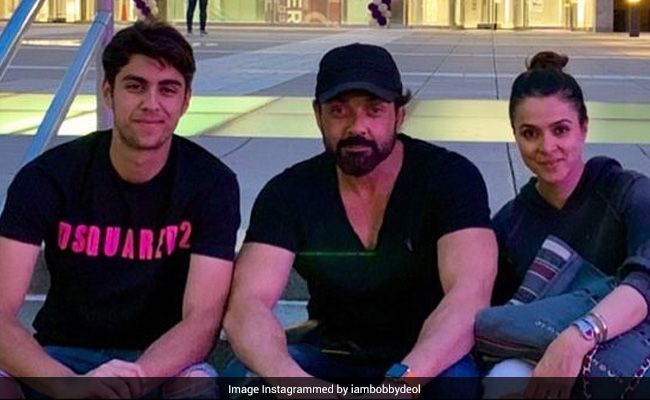 Bobby Deol Was Missing Son Aryaman, So He Posted This Pic