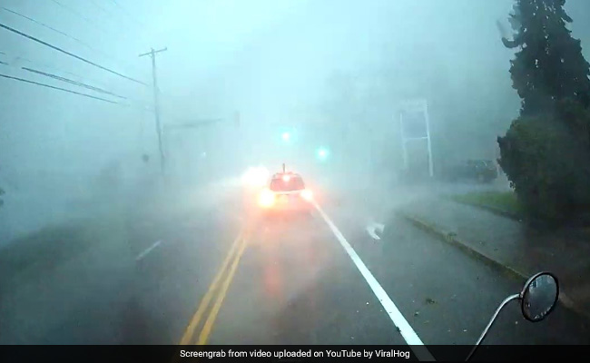 Watch: Powerful Tornado Flips Truck In Terrifying Video