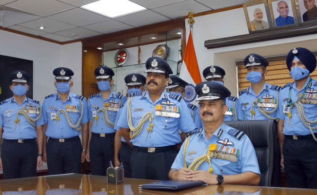 Air Chief Marshal Vivek Ram Chaudhari Takes Charge As New Air Force Chief