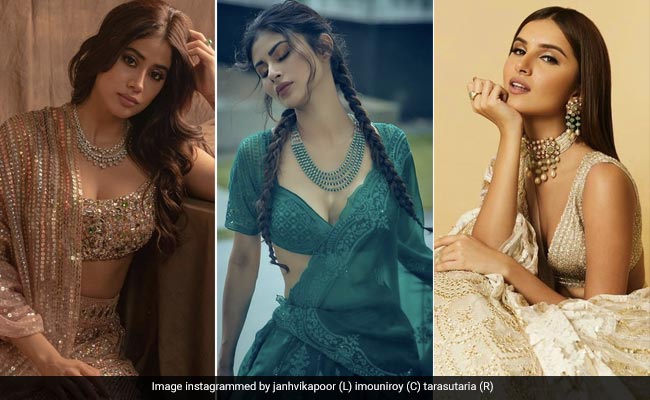 From Janhvi Kapoor To Tara Sutaria, 10 Beautiful Necklace Styles For A Stylish Ganesh Chaturthi 2021