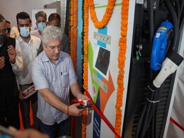 Delhi Transport Minister Lays Foundation Stone For First EV Charging Plaza At Nehru Place Delhi Transport Minister Lays Foundation Stone For First EV Charging Plaza At Nehru Place