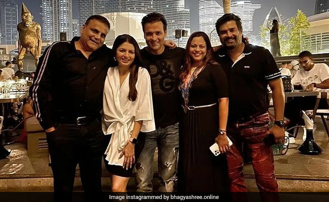 Pics From Madhavan, Bhagyashree And Rohit Roy's "Night To Remember" In Dubai