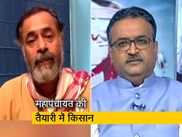 किसानों पर लाठीचार्ज को लेकर बोले योगेंद्र यादव, सरकार बौखलाहट में दमन पर उतर आई