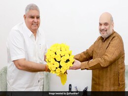 West Bengal Governor Meets Amit Shah In Delhi West Bengal Governor Meets Amit Shah In Delhi