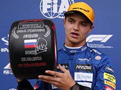 McLaren's Lando Norris Takes "Manic" Maiden Pole At Russian Grand Prix