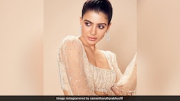 Samantha Ruth Prabhu Goes On Bingeing Spree At Diwali 2021 Party - Take A Look