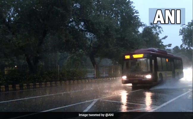 Downpour In Delhi Leaves Several Areas Water-Logged, 'Orange Alert' Issued