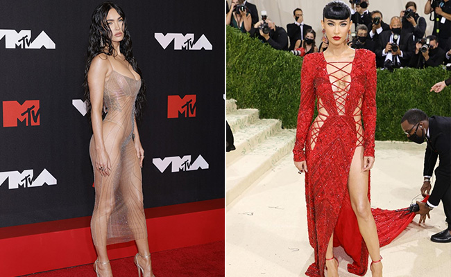 From MTV VMAs To The Met Gala, Megan Fox's Epic Swap - The Ultimate Fashion Transformer