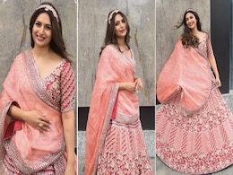 Divyanka Tripathi's Pink And Red Lehenga Is Just The Bridal Lehenga Inspiration You Need Divyanka Tripathi's Pink And Red Lehenga Is Just The Bridal Lehenga Inspiration You Need