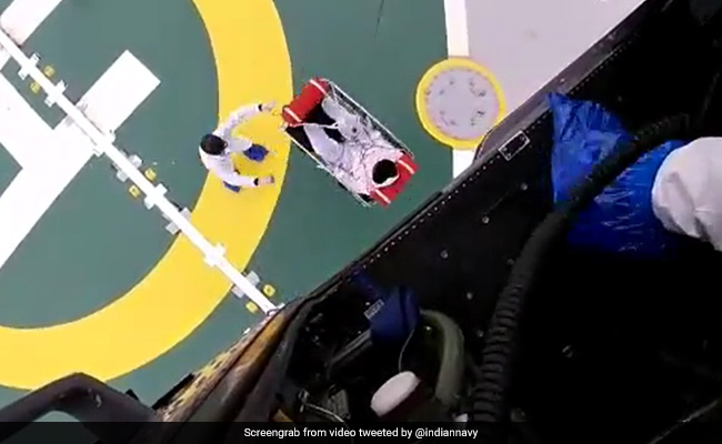 Watch: Filipino Sailor With Depleting O2 Evacuated In Navy-Coast Guard Op