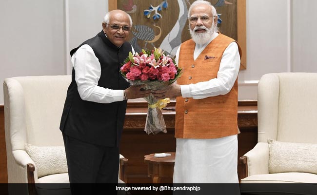 Gujarat Chief Minister Bhupendra Patel Meets PM, President In Delhi