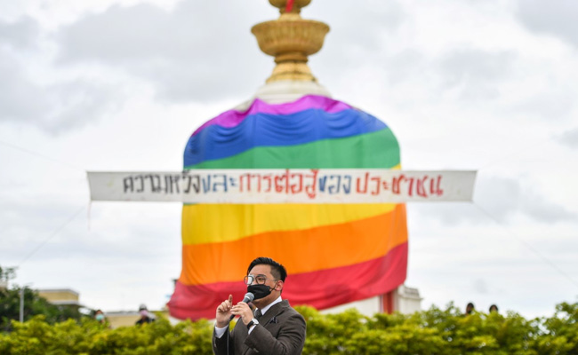 Thailand Royalist Turns Protester Amid Growing Anti-Government Movement