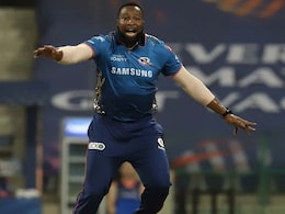 IPL 2021: West Indies Giant Kieron Pollard Celebrates 300 T20 Scalps