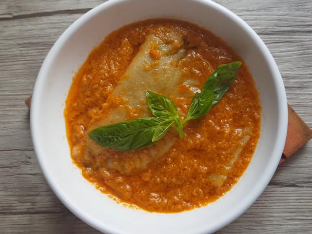 How To Make Eggless Ravioli | Easy Eggless Ravioli Recipe