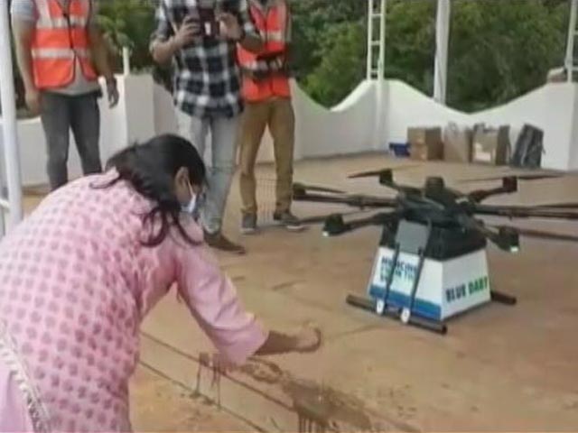 In A First, Telangana To Use Drones To Deliver Vaccines To Remote Corners