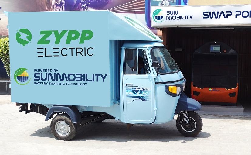 Sun Mobility And Zypp Electric Partner To Deploy 10,000 EVs Across India For Last-Mile Delivery