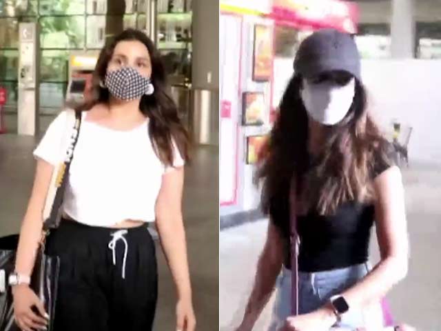Parineeti Chopra And Kriti Kharbanda's Airport Looks Are Just Too Cool