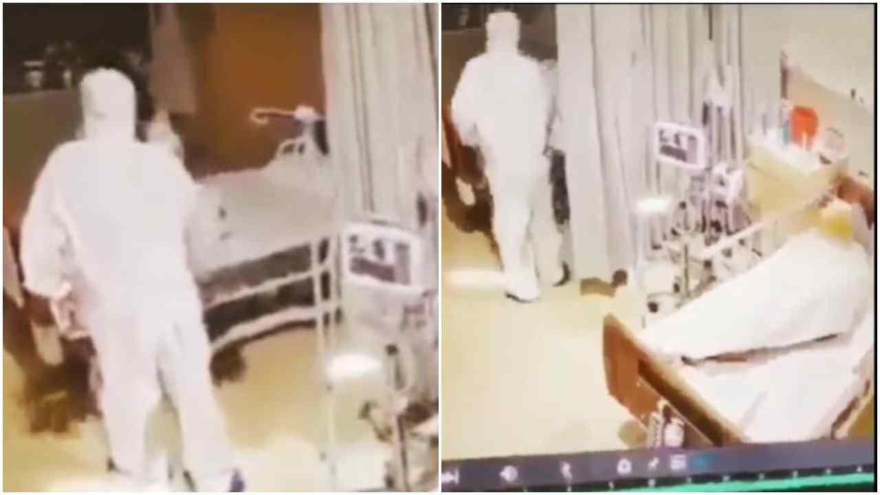 डॉक्टर को देखते ही भूत-भूत चिल्लाने लगा पेशेंट, वीडियो देख कर आप भी हंसने लगेंगे