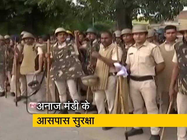 किसानों के प्रदर्शन पर सरकार की कड़ी नजर, किए गए अनाज मंडी के आसपास सुरक्षा के पुख्ता इंतजाम