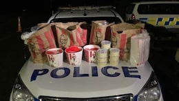 New Zealand Men Caught With KFC Takeaway In Car Trunk, Arrested By Police