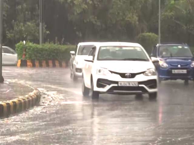 Rain Lashes Parts Of Delhi