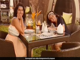 A Glimpse Of Taapsee Pannu's "Barbecue Night" With Sister Shagun In Goa A Glimpse Of Taapsee Pannu's "Barbecue Night" With Sister Shagun In Goa