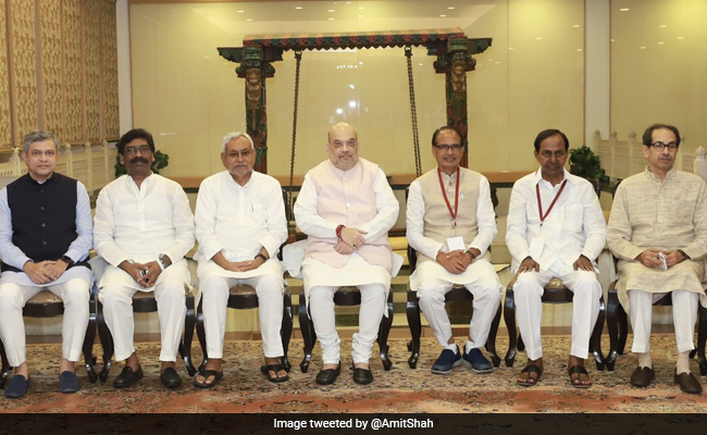 Amit Shah, 6 Chief Ministers Review Security, Development in Maoist-Hit Areas