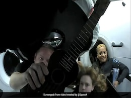 Watch: Ukulele Performance On Board SpaceX's First All-Civilian Flight Watch: Ukulele Performance On Board SpaceX's First All-Civilian Flight