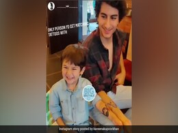 "The Only Person" Ibrahim Ali Khan Would Get Matching Tattoos With - Brother Taimur "The Only Person" Ibrahim Ali Khan Would Get Matching Tattoos With - Brother Taimur